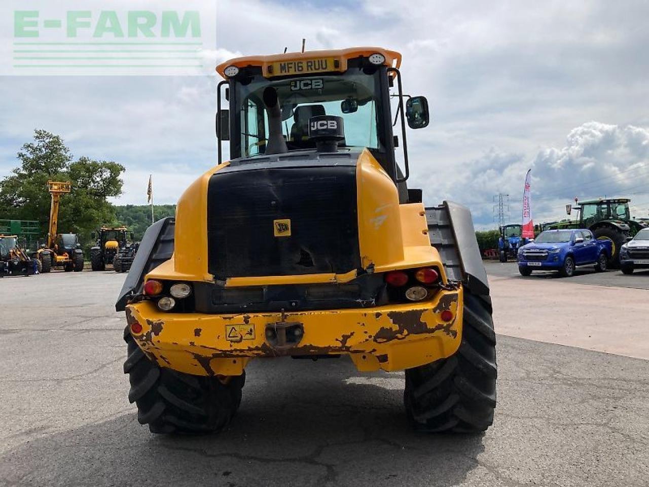 Minibagger tip JCB 418 s, Gebrauchtmaschine in SHREWSBURRY (Poză 7)