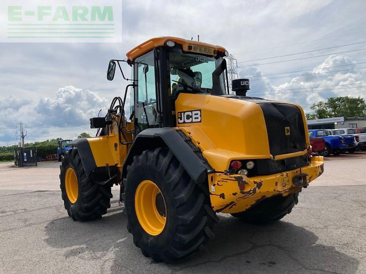 Minibagger tip JCB 418 s, Gebrauchtmaschine in SHREWSBURRY (Poză 8)