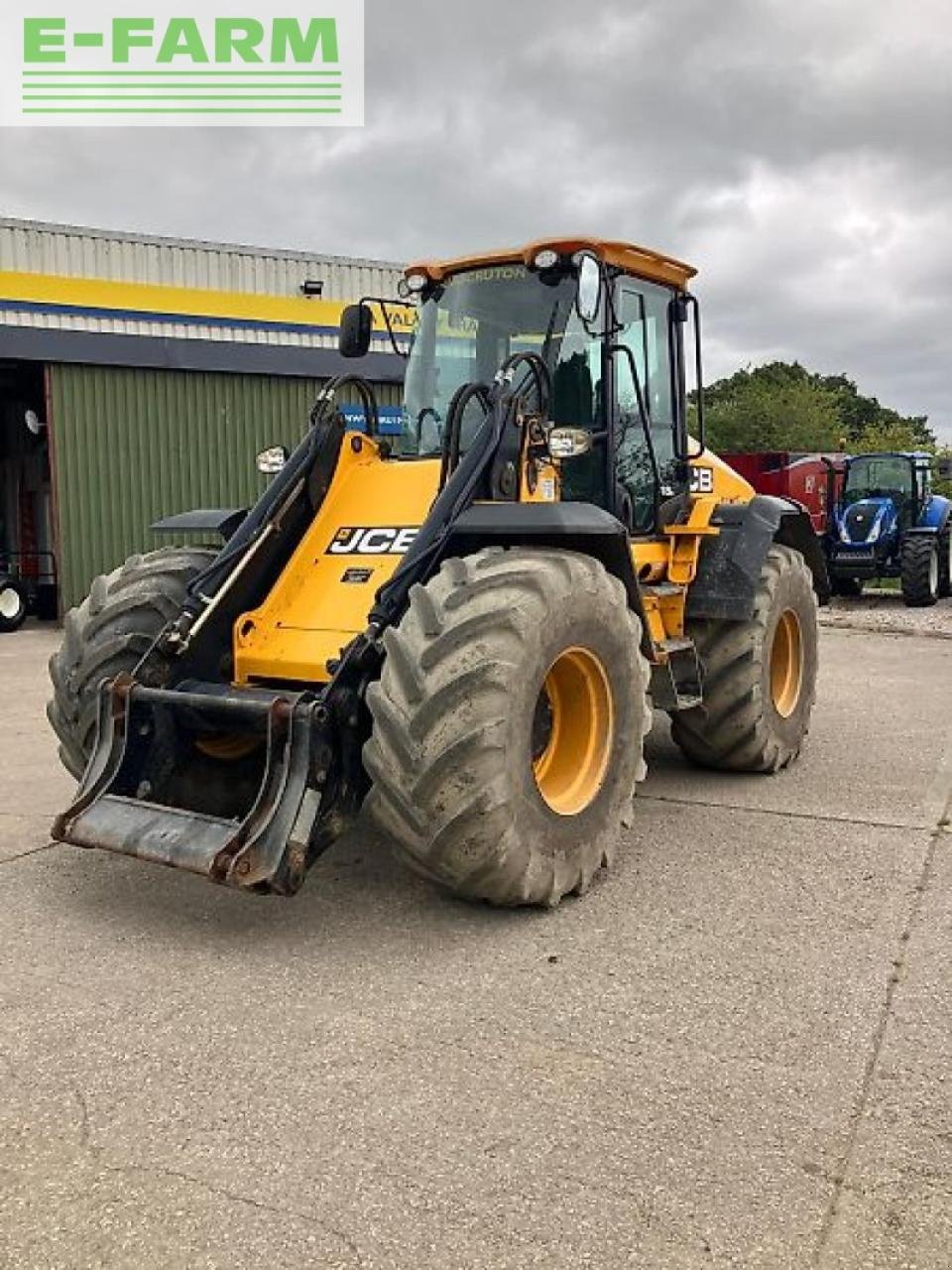 Minibagger des Typs JCB 418, Gebrauchtmaschine in SHREWSBURRY (Bild 1)