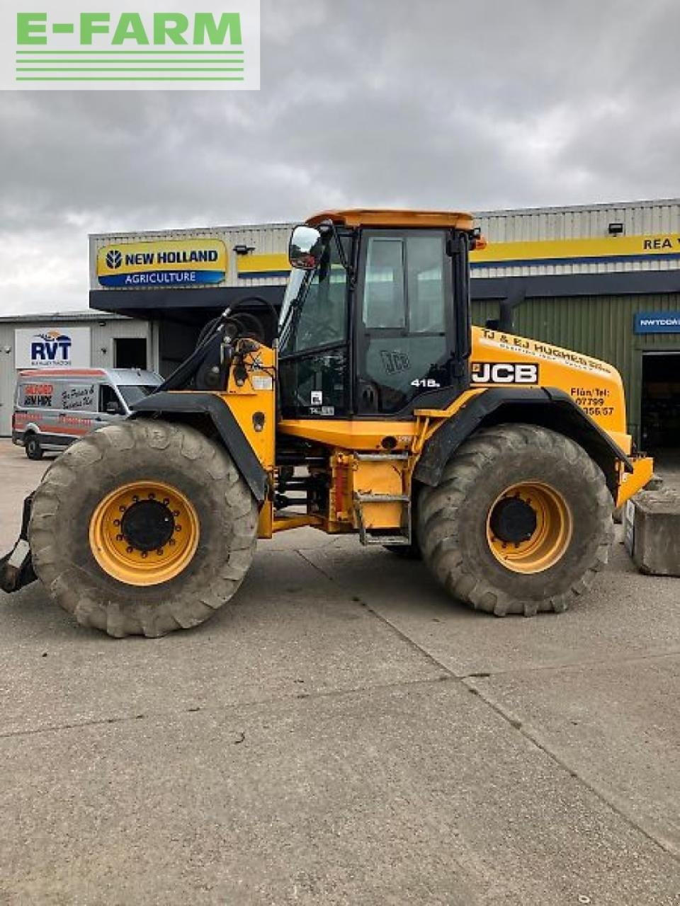 Minibagger van het type JCB 418, Gebrauchtmaschine in SHREWSBURRY (Foto 3)