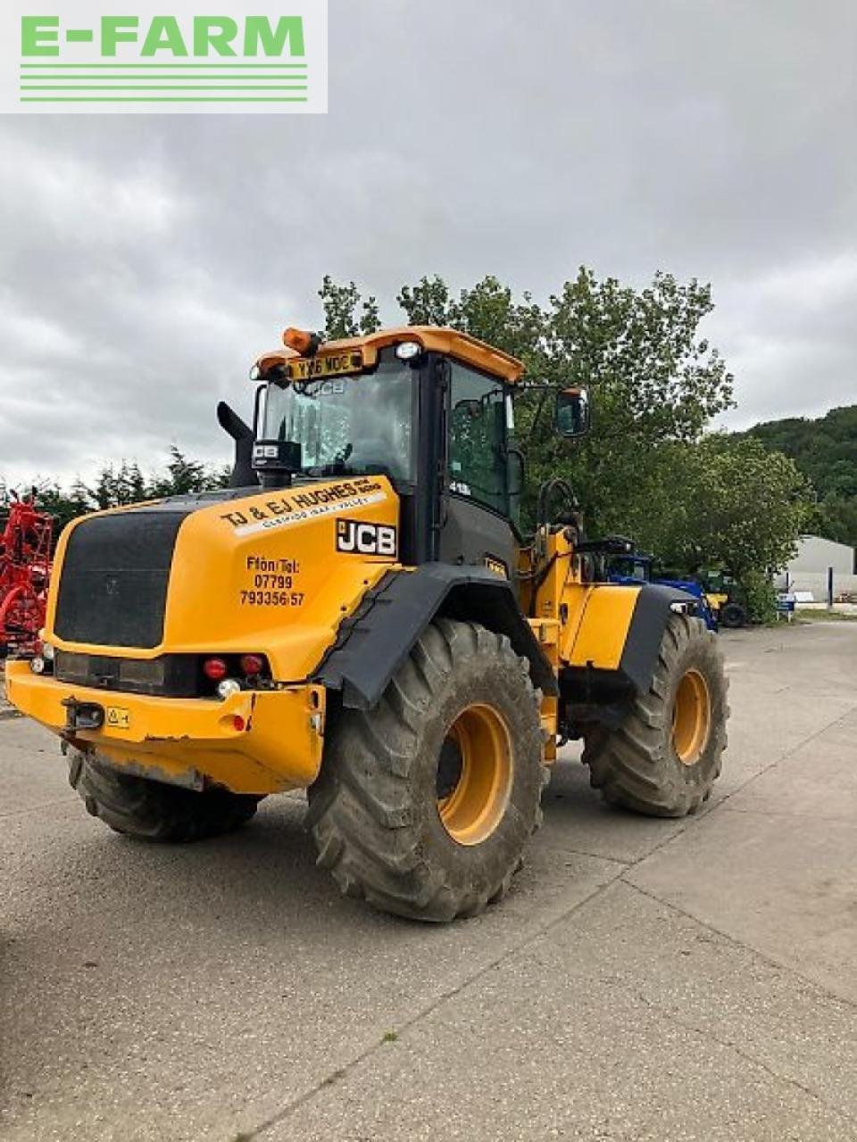 Minibagger typu JCB 418, Gebrauchtmaschine v SHREWSBURRY (Obrázok 9)