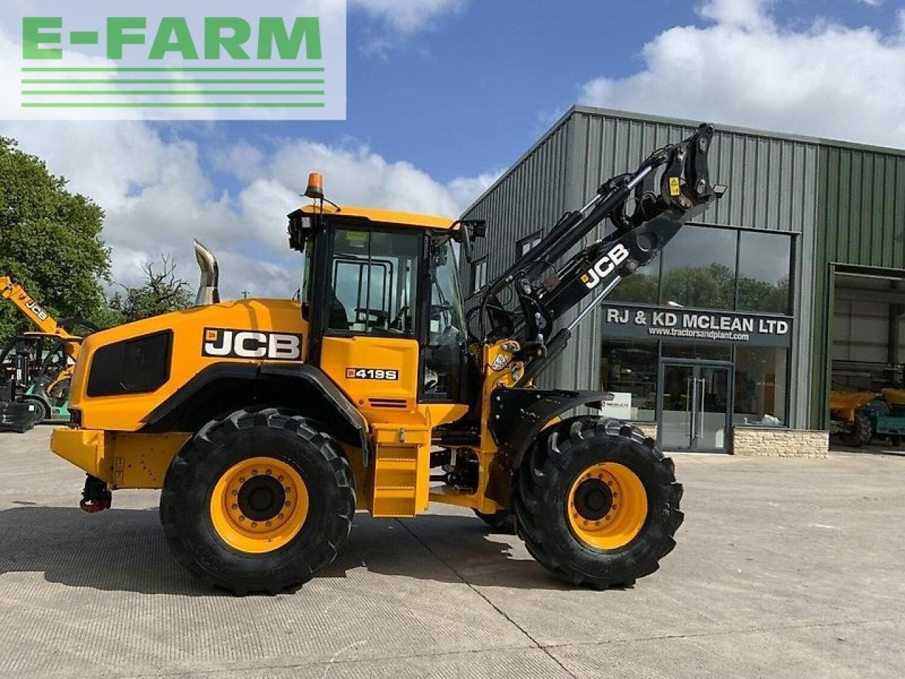 Minibagger typu JCB 419s wheeled loading shovel (st19729), Gebrauchtmaschine w SHAFTESBURY (Zdjęcie 13)