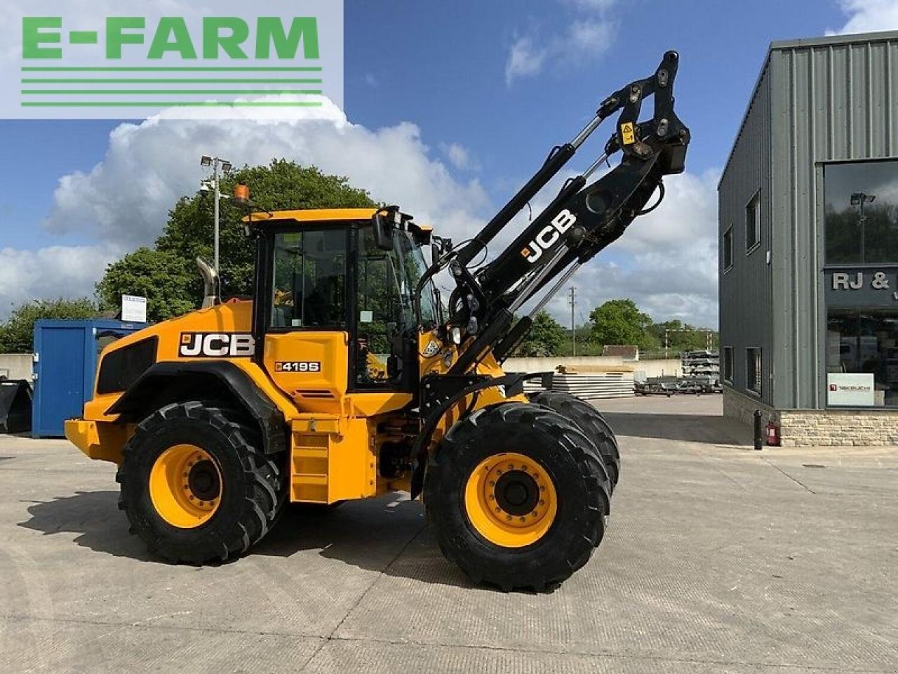 Minibagger des Typs JCB 419s wheeled loading shovel (st19729), Gebrauchtmaschine in SHAFTESBURY (Bild 21)