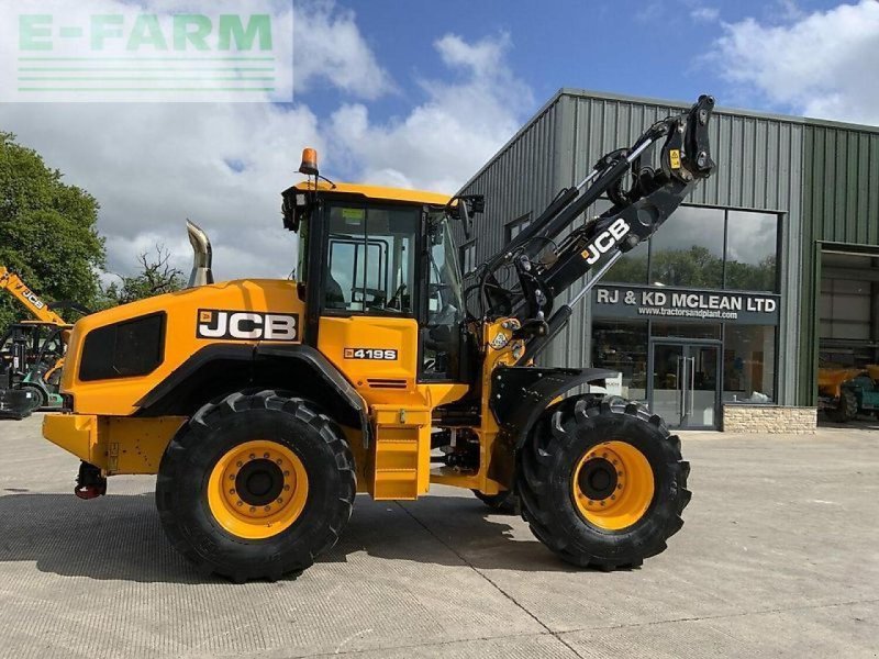 Minibagger typu JCB 419s wheeled loading shovel (st19729), Gebrauchtmaschine v SHAFTESBURY (Obrázek 1)