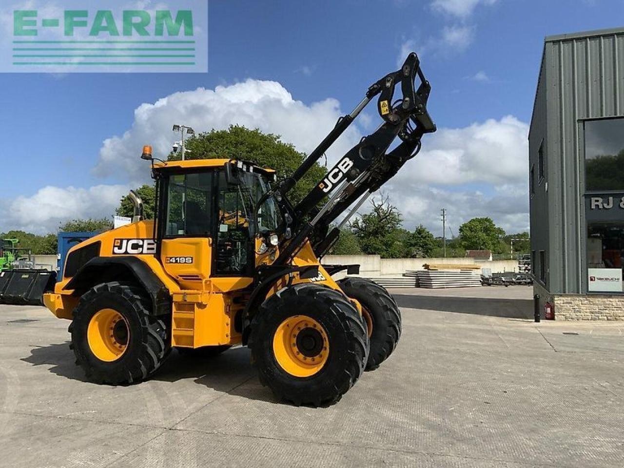 Minibagger del tipo JCB 419s wheeled loading shovel (st19729), Gebrauchtmaschine In SHAFTESBURY (Immagine 22)