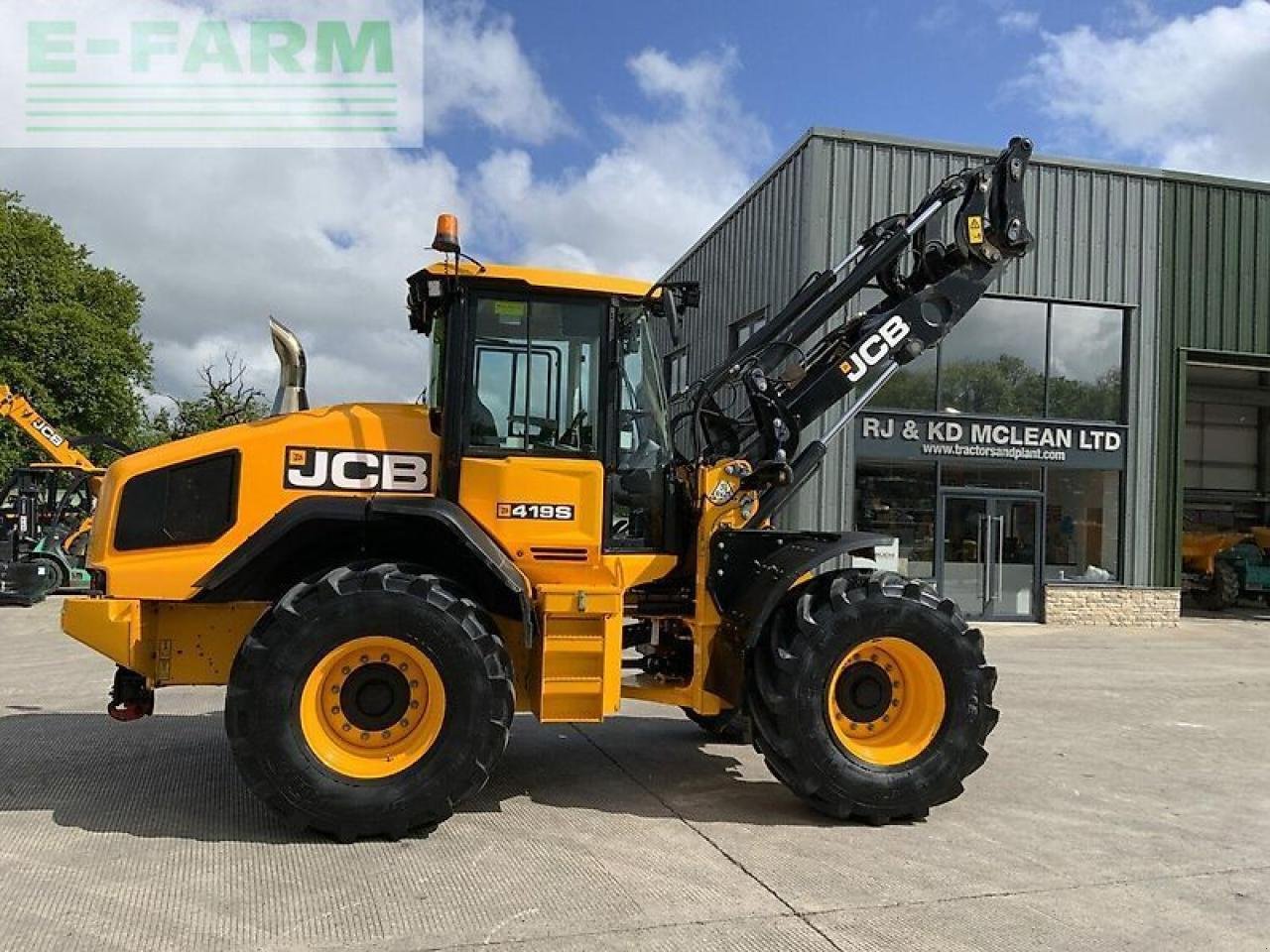 Minibagger Türe ait JCB 419s wheeled loading shovel (st19729), Gebrauchtmaschine içinde SHAFTESBURY (resim 1)