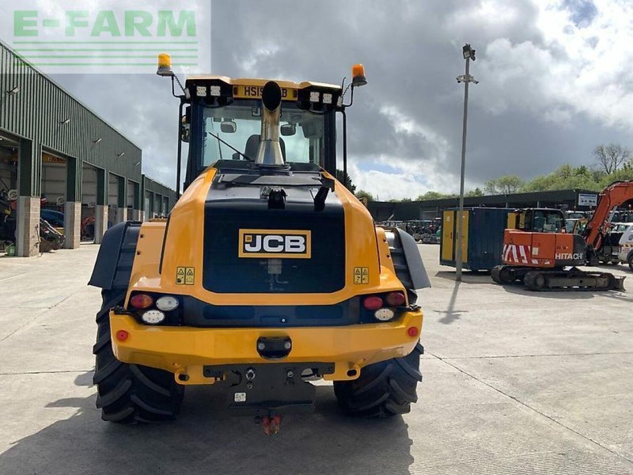 Minibagger Türe ait JCB 419s wheeled loading shovel (st19729), Gebrauchtmaschine içinde SHAFTESBURY (resim 8)