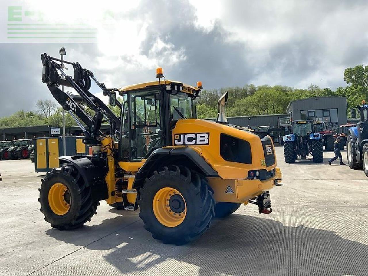 Minibagger Türe ait JCB 419s wheeled loading shovel (st19729), Gebrauchtmaschine içinde SHAFTESBURY (resim 16)