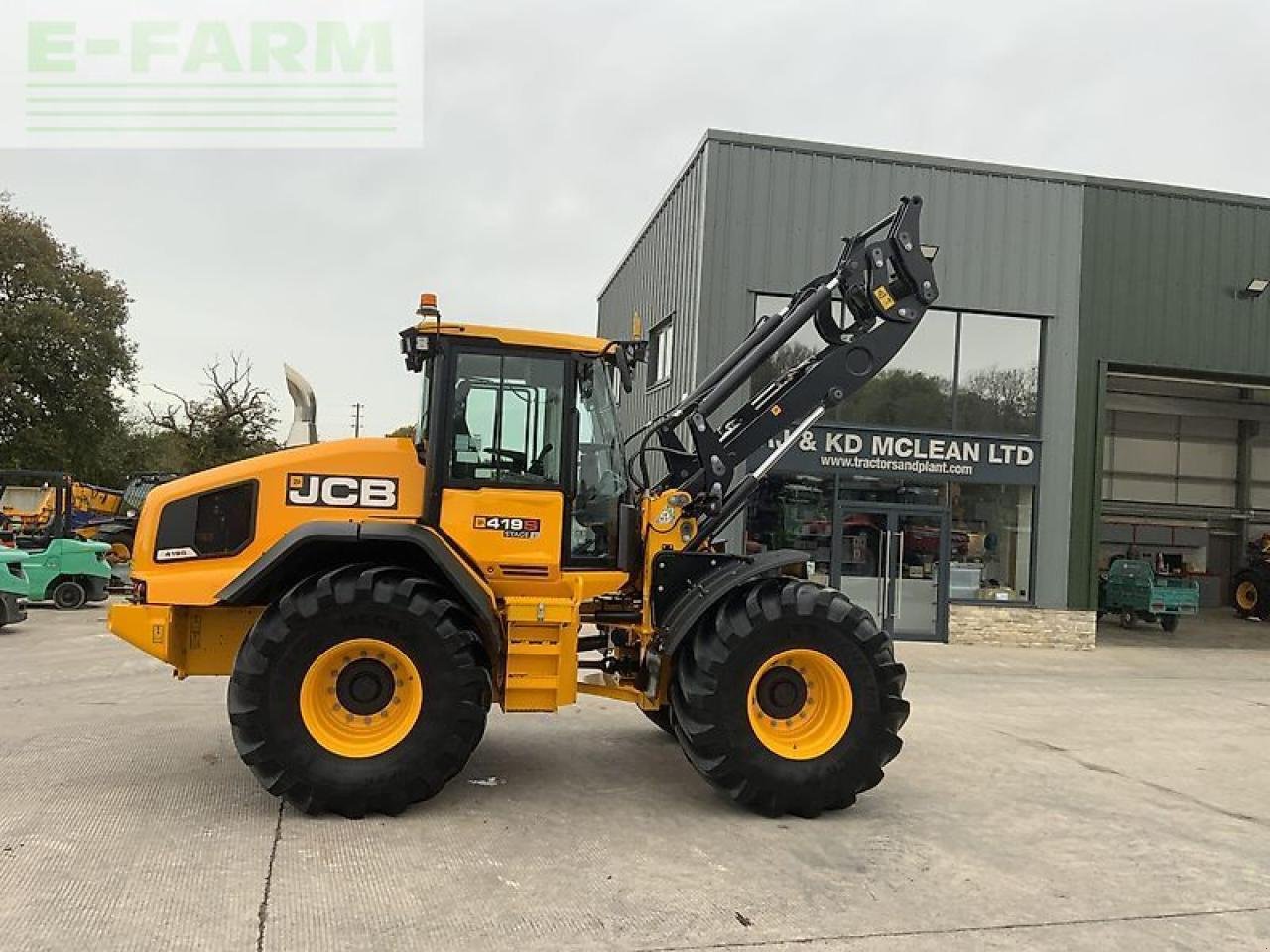 Minibagger tip JCB 419s wheeled loading shovel (st21335), Gebrauchtmaschine in SHAFTESBURY (Poză 1)