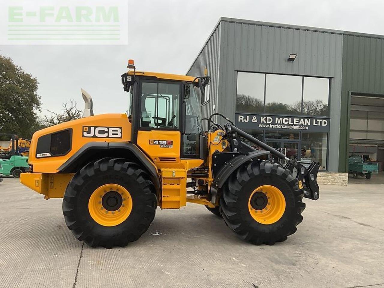 Minibagger typu JCB 419s wheeled loading shovel (st21335), Gebrauchtmaschine w SHAFTESBURY (Zdjęcie 2)