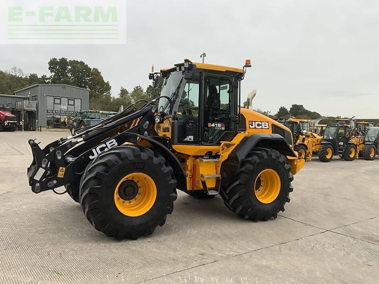 Minibagger del tipo JCB 419s wheeled loading shovel (st21335), Gebrauchtmaschine en SHAFTESBURY (Imagen 8)