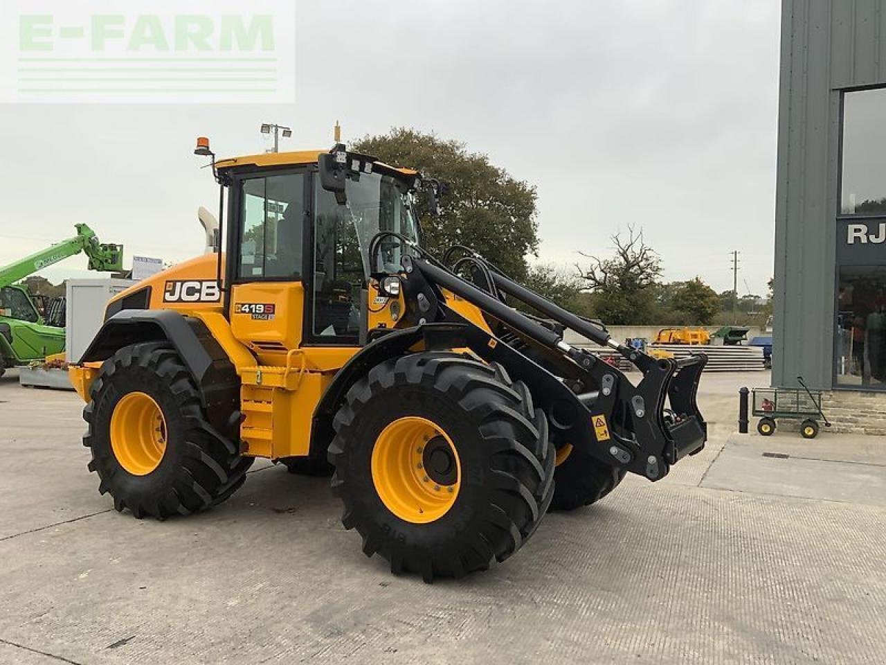 Minibagger типа JCB 419s wheeled loading shovel (st21335), Gebrauchtmaschine в SHAFTESBURY (Фотография 10)