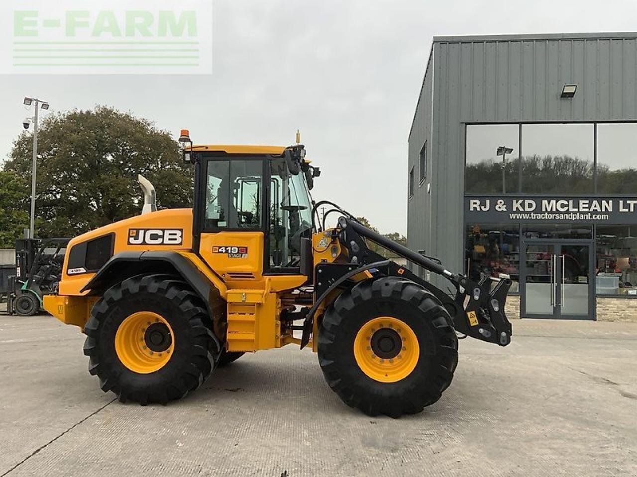 Minibagger typu JCB 419s wheeled loading shovel (st21335), Gebrauchtmaschine w SHAFTESBURY (Zdjęcie 11)