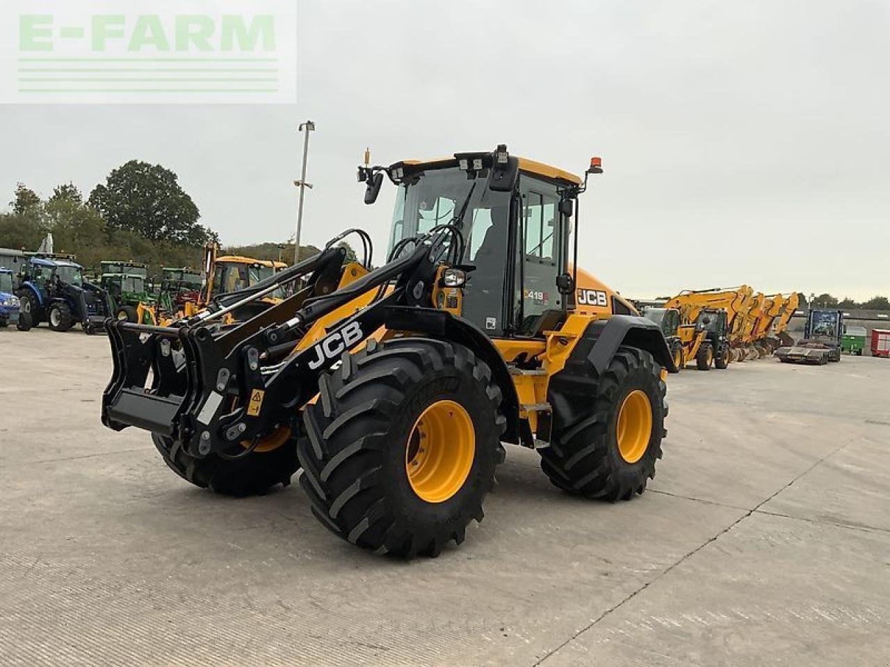 Minibagger Türe ait JCB 419s wheeled loading shovel (st21335), Gebrauchtmaschine içinde SHAFTESBURY (resim 15)