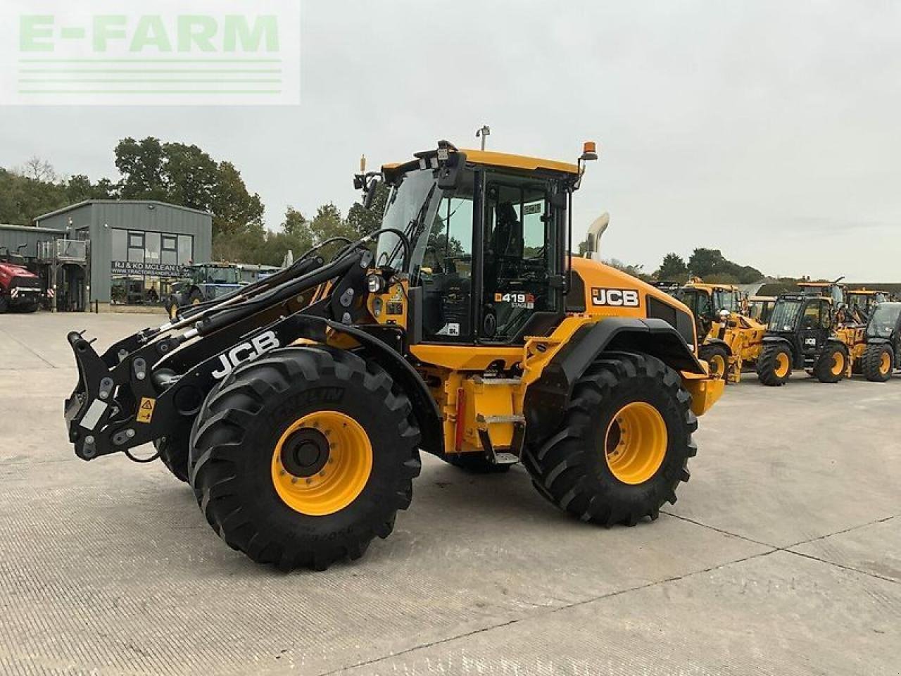 Minibagger Türe ait JCB 419s wheeled loading shovel (st21335), Gebrauchtmaschine içinde SHAFTESBURY (resim 8)