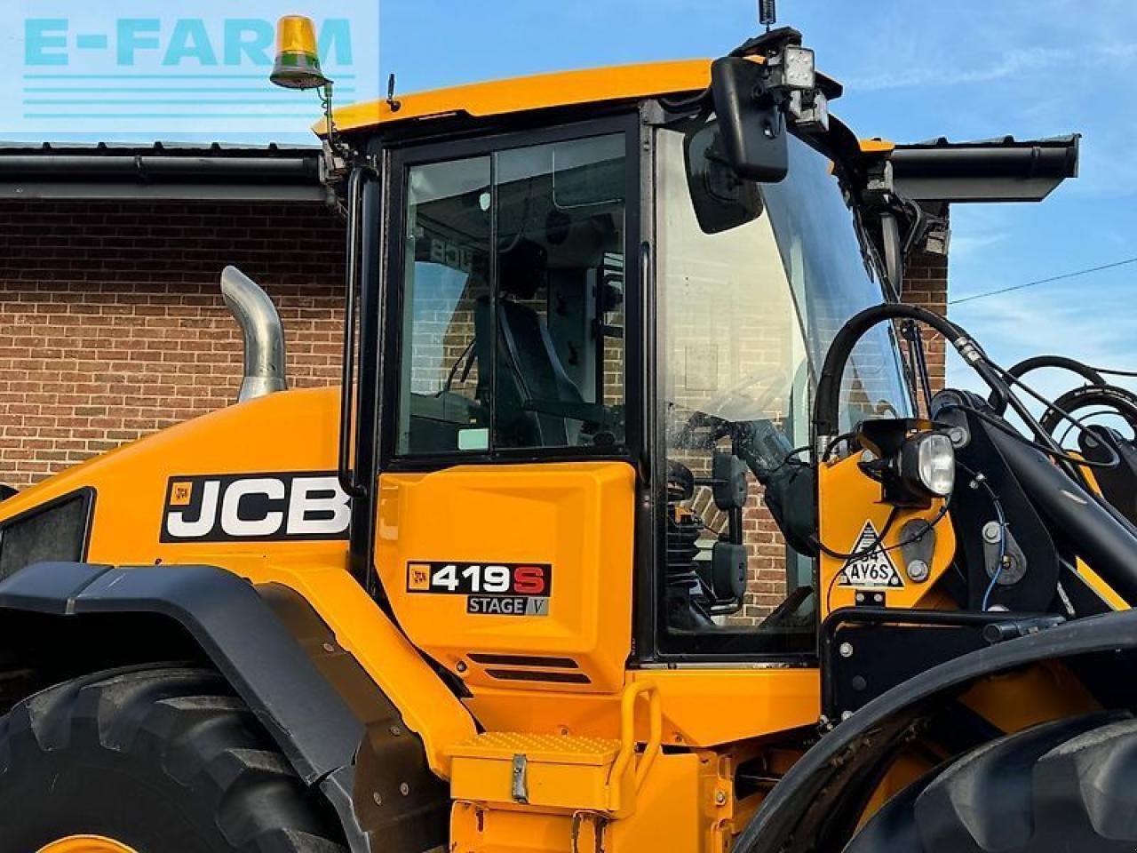 Minibagger Türe ait JCB 419s, Gebrauchtmaschine içinde SHREWSBURRY (resim 4)