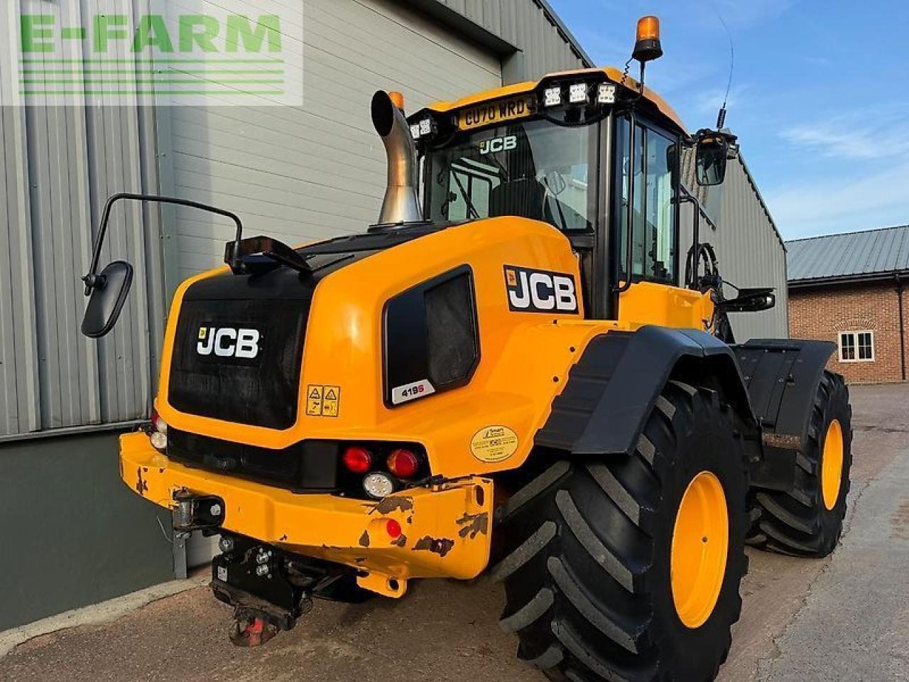 Minibagger типа JCB 419s, Gebrauchtmaschine в SHREWSBURRY (Фотография 12)