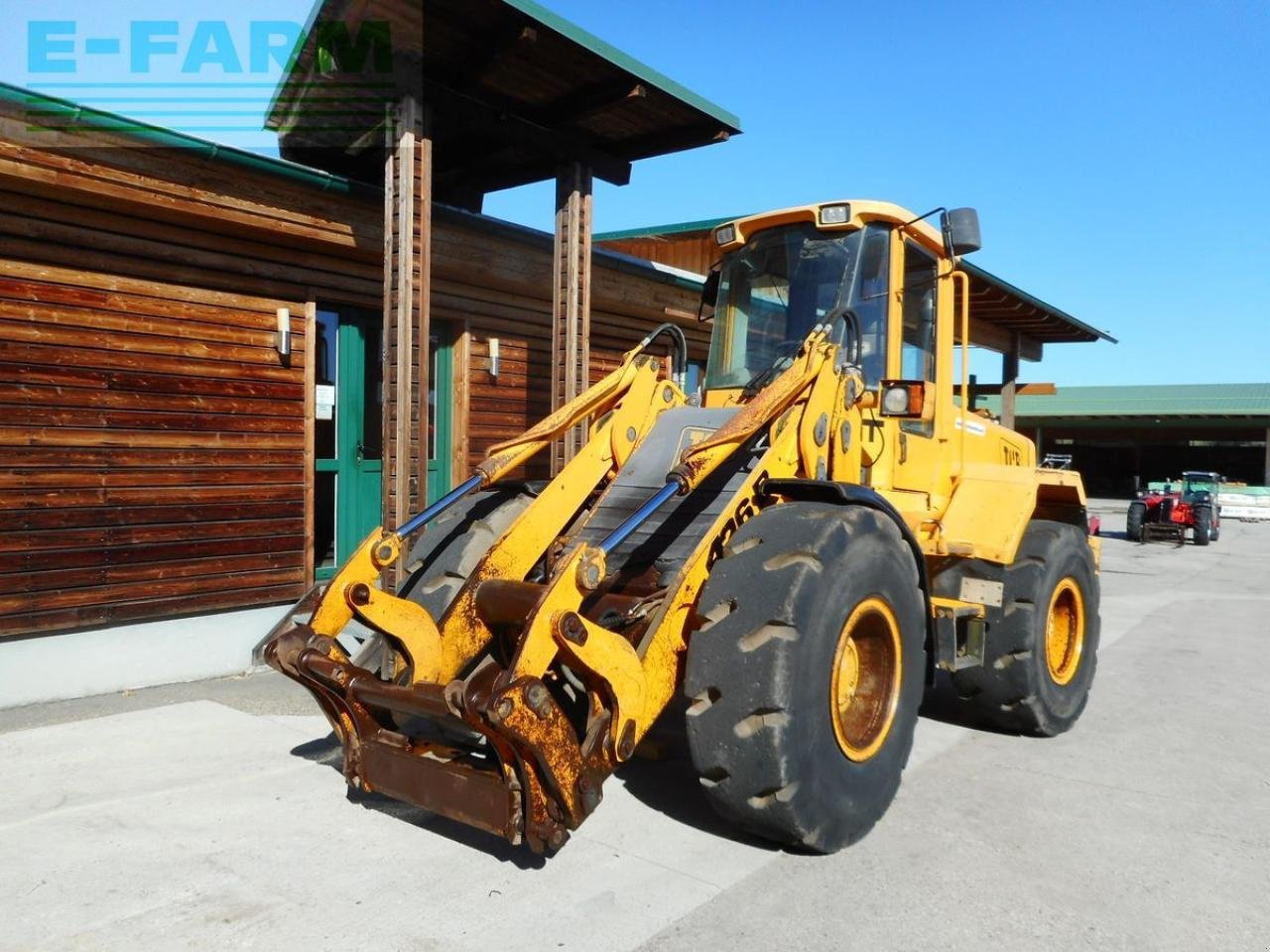 Minibagger a típus JCB 426b ( 11 tonnen ) volvo aufnahme, Gebrauchtmaschine ekkor: ST. NIKOLAI/DR. (Kép 2)