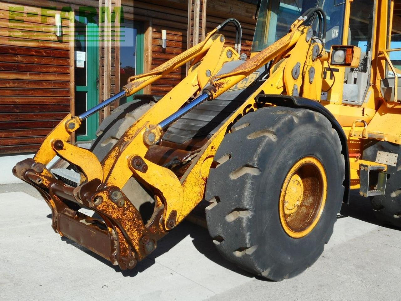 Minibagger a típus JCB 426b ( 11 tonnen ) volvo aufnahme, Gebrauchtmaschine ekkor: ST. NIKOLAI/DR. (Kép 11)