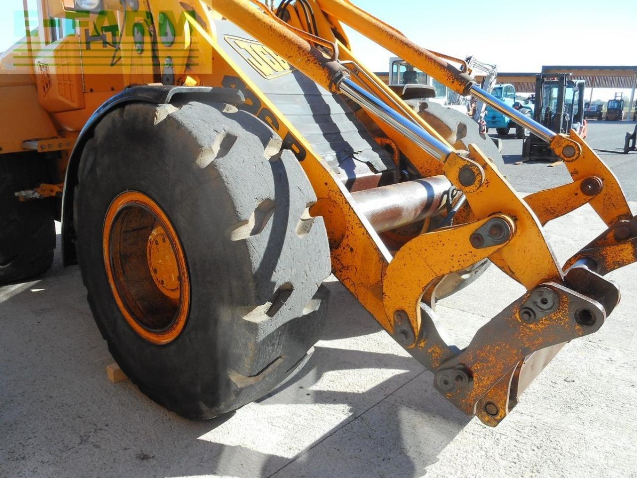 Minibagger a típus JCB 426b ( 11 tonnen ) volvo aufnahme, Gebrauchtmaschine ekkor: ST. NIKOLAI/DR. (Kép 14)