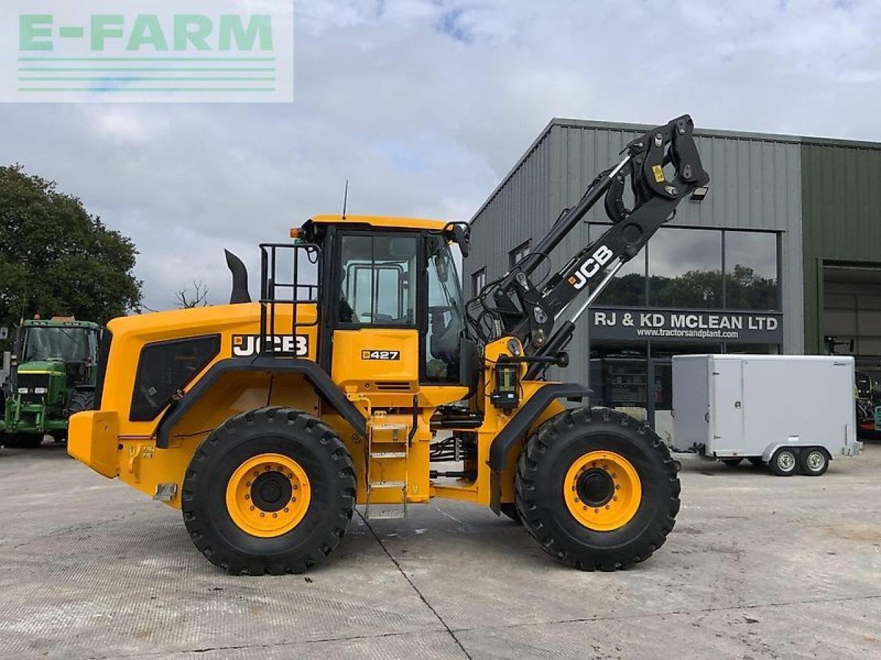 Minibagger typu JCB 427 wheeled loading shovel (st21058), Gebrauchtmaschine w SHAFTESBURY (Zdjęcie 1)