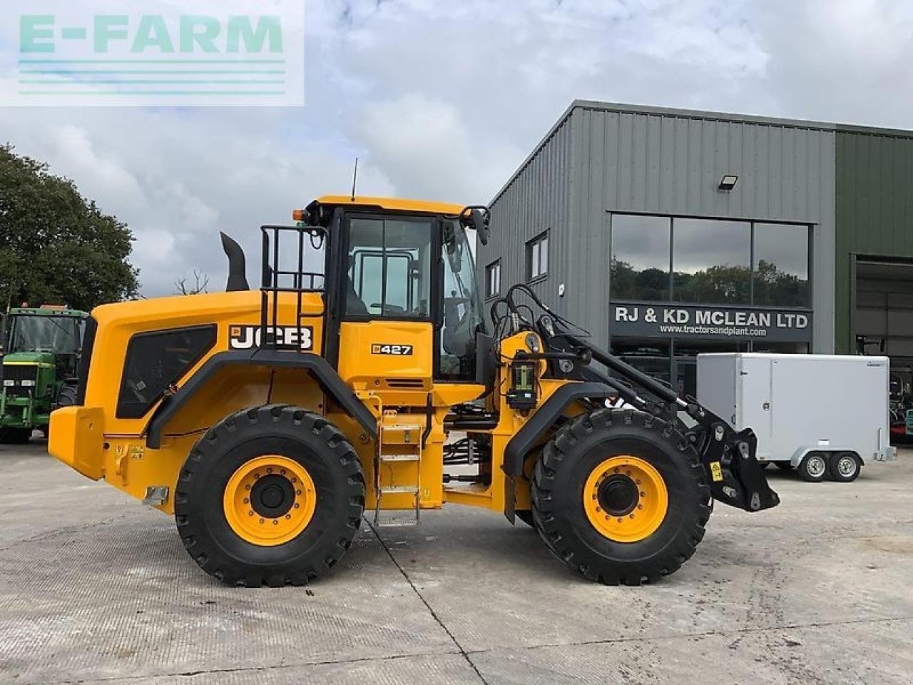 Minibagger des Typs JCB 427 wheeled loading shovel (st21058), Gebrauchtmaschine in SHAFTESBURY (Bild 2)