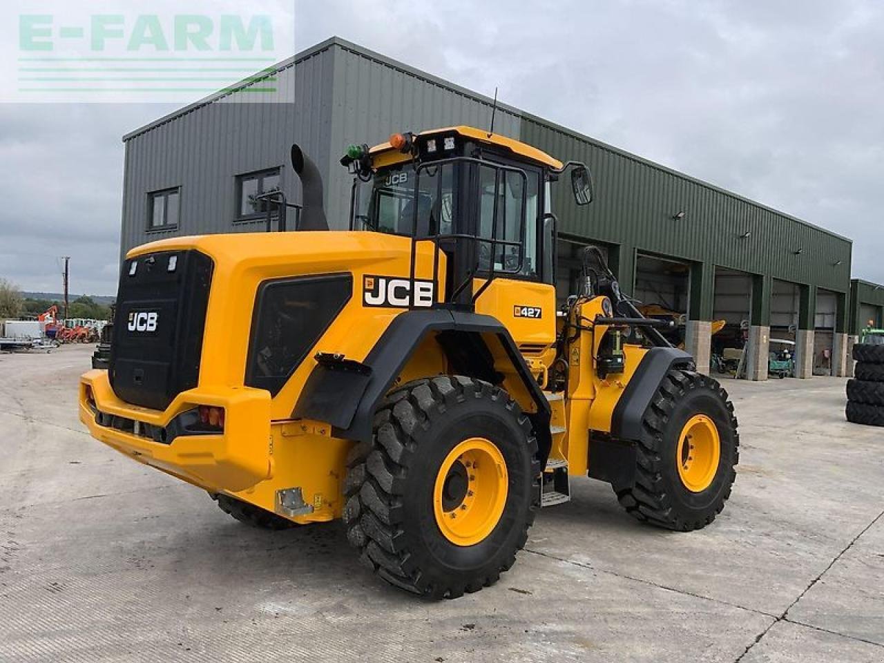 Minibagger typu JCB 427 wheeled loading shovel (st21058), Gebrauchtmaschine v SHAFTESBURY (Obrázok 3)