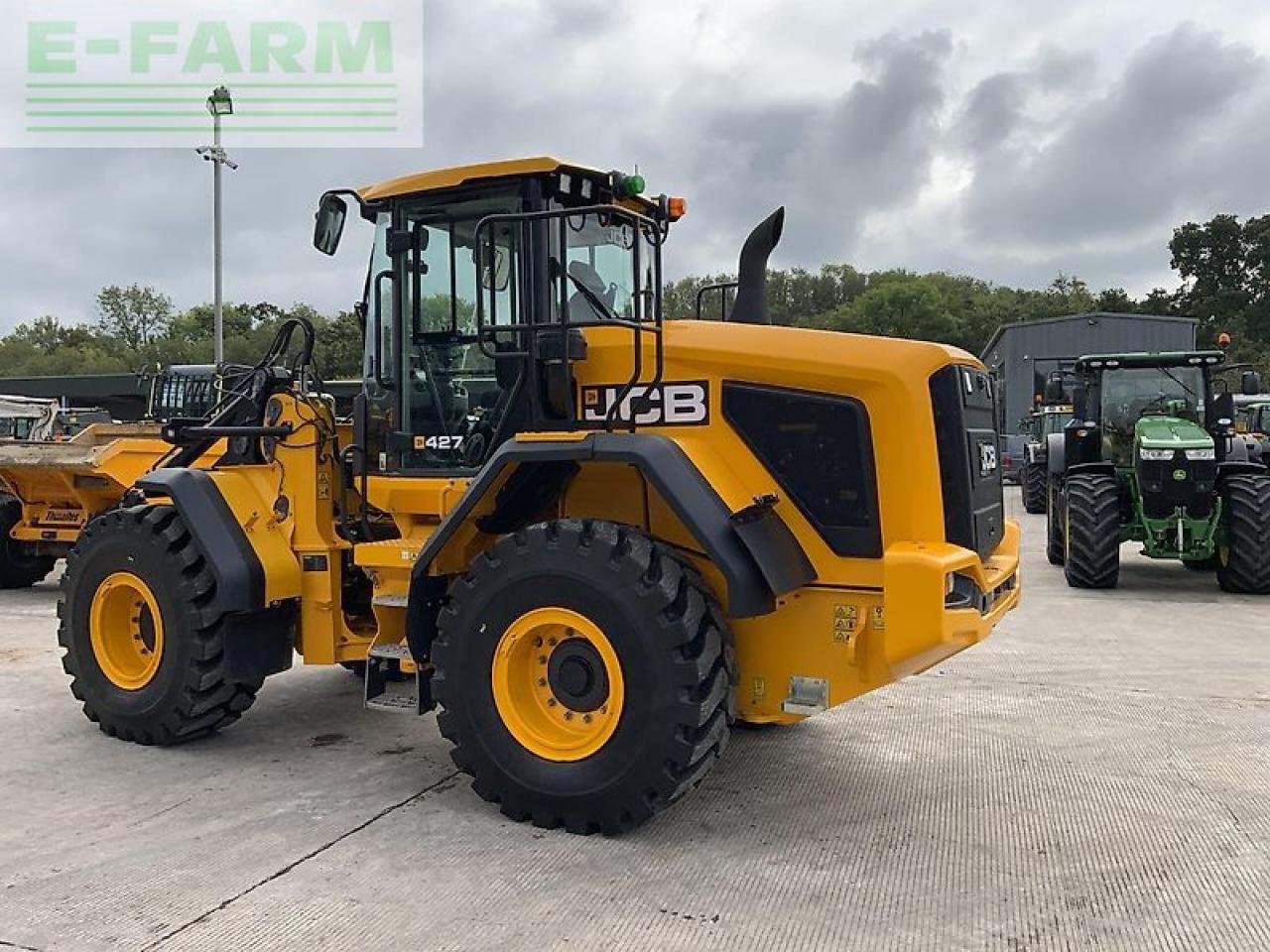 Minibagger typu JCB 427 wheeled loading shovel (st21058), Gebrauchtmaschine w SHAFTESBURY (Zdjęcie 5)