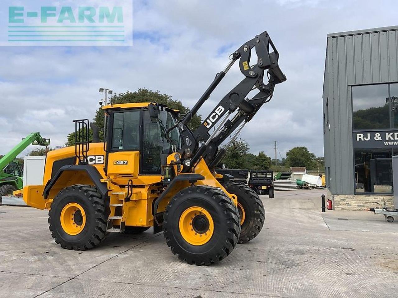 Minibagger typu JCB 427 wheeled loading shovel (st21058), Gebrauchtmaschine v SHAFTESBURY (Obrázok 14)