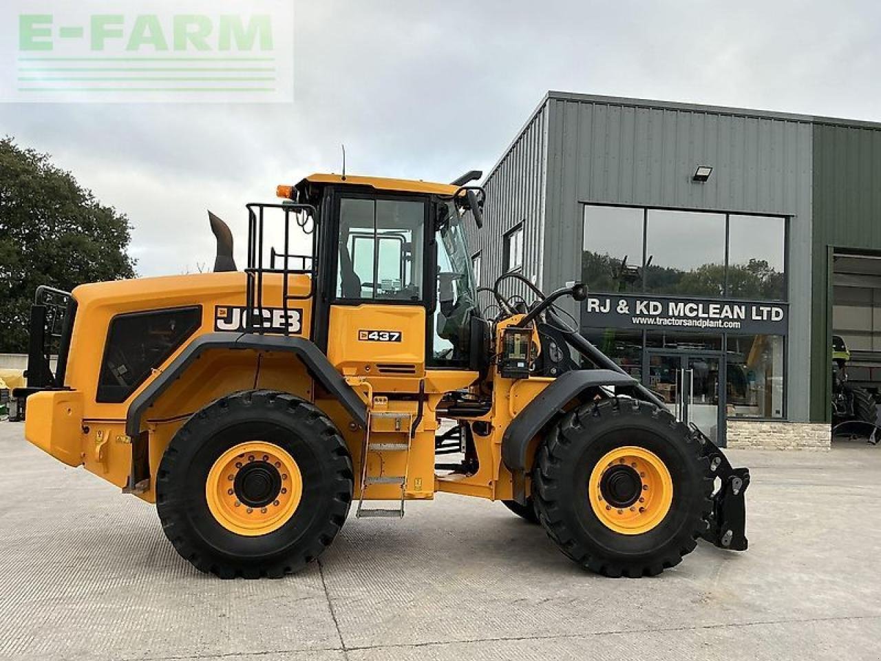 Minibagger za tip JCB 437 wheeled loading shovel (st21059), Gebrauchtmaschine u SHAFTESBURY (Slika 2)