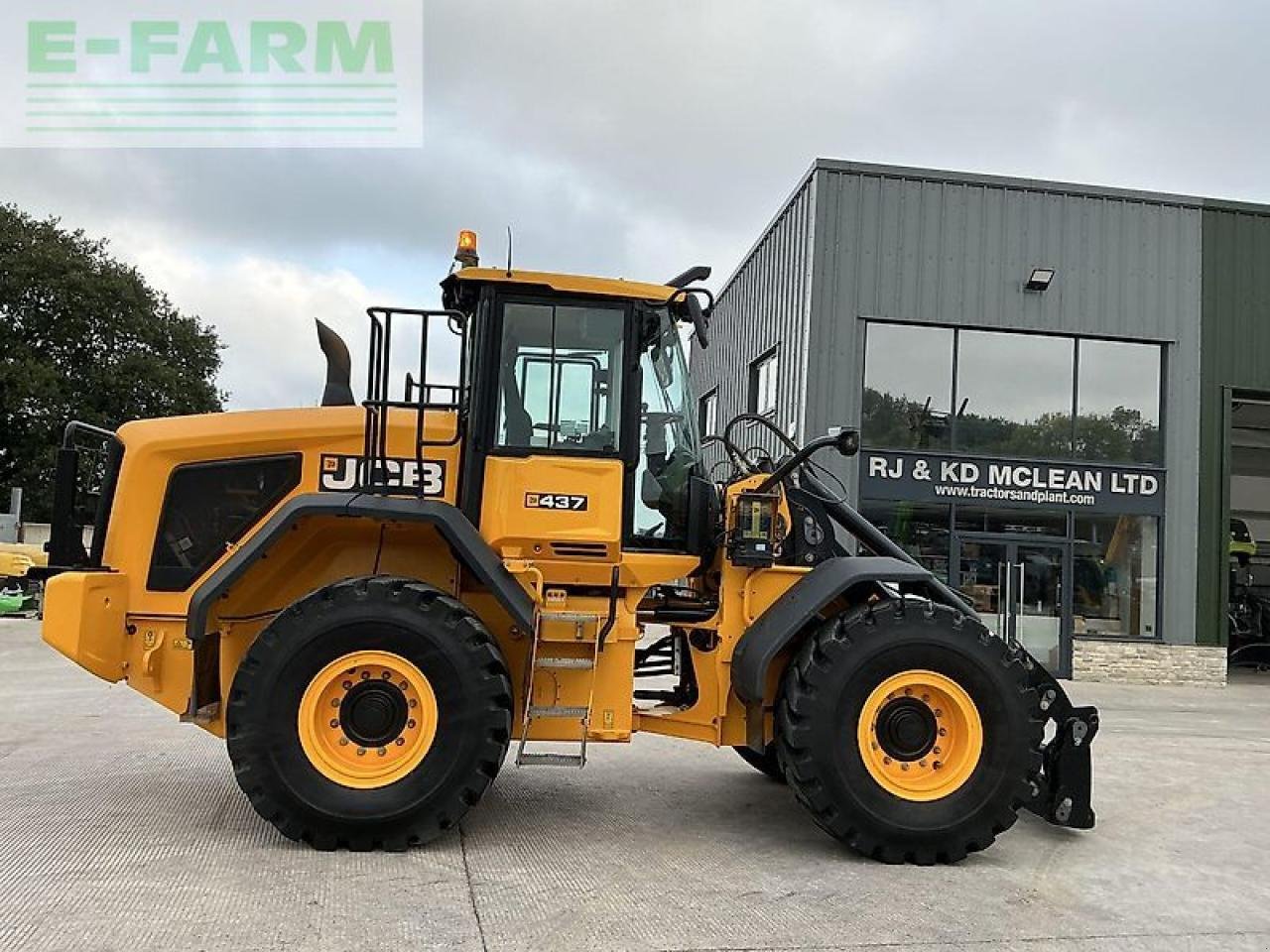 Minibagger del tipo JCB 437 wheeled loading shovel (st21059), Gebrauchtmaschine en SHAFTESBURY (Imagen 3)