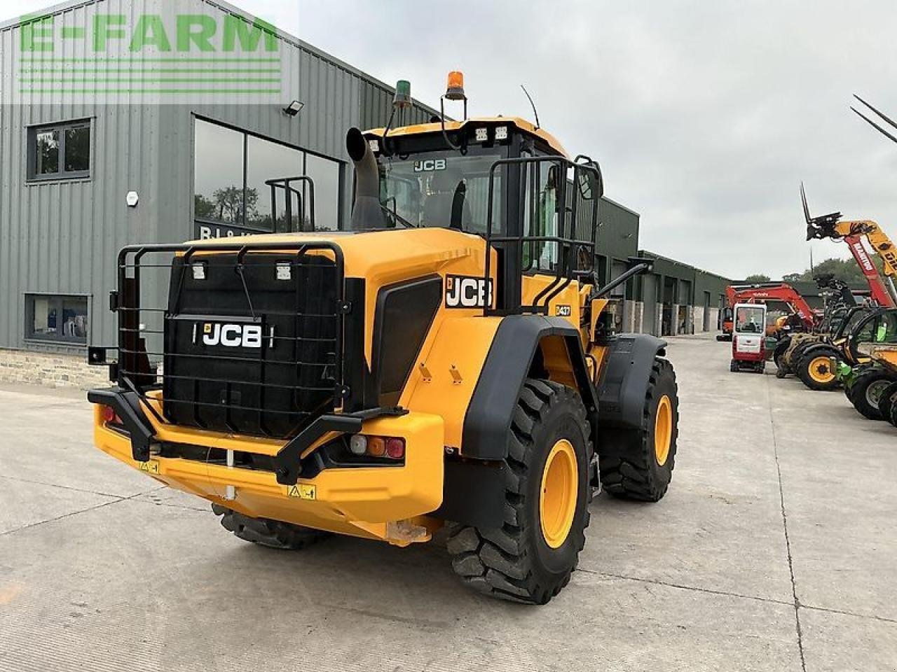 Minibagger от тип JCB 437 wheeled loading shovel (st21059), Gebrauchtmaschine в SHAFTESBURY (Снимка 4)