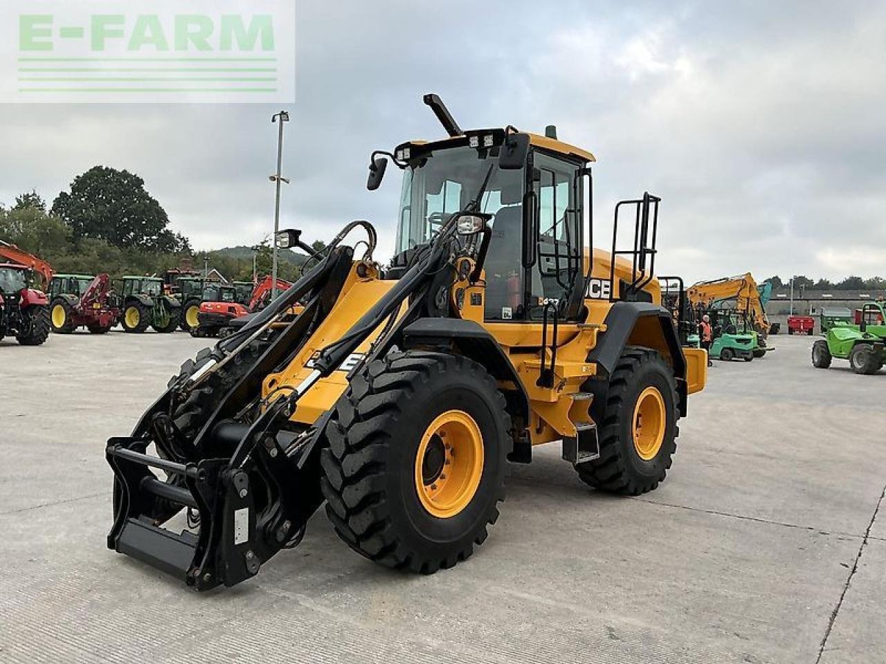 Minibagger du type JCB 437 wheeled loading shovel (st21059), Gebrauchtmaschine en SHAFTESBURY (Photo 9)