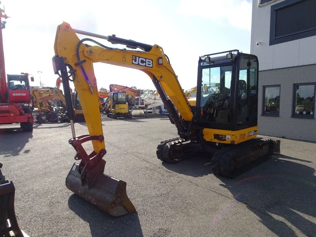 Minibagger Türe ait JCB 48Z-1, Gebrauchtmaschine içinde Zutphen (resim 2)