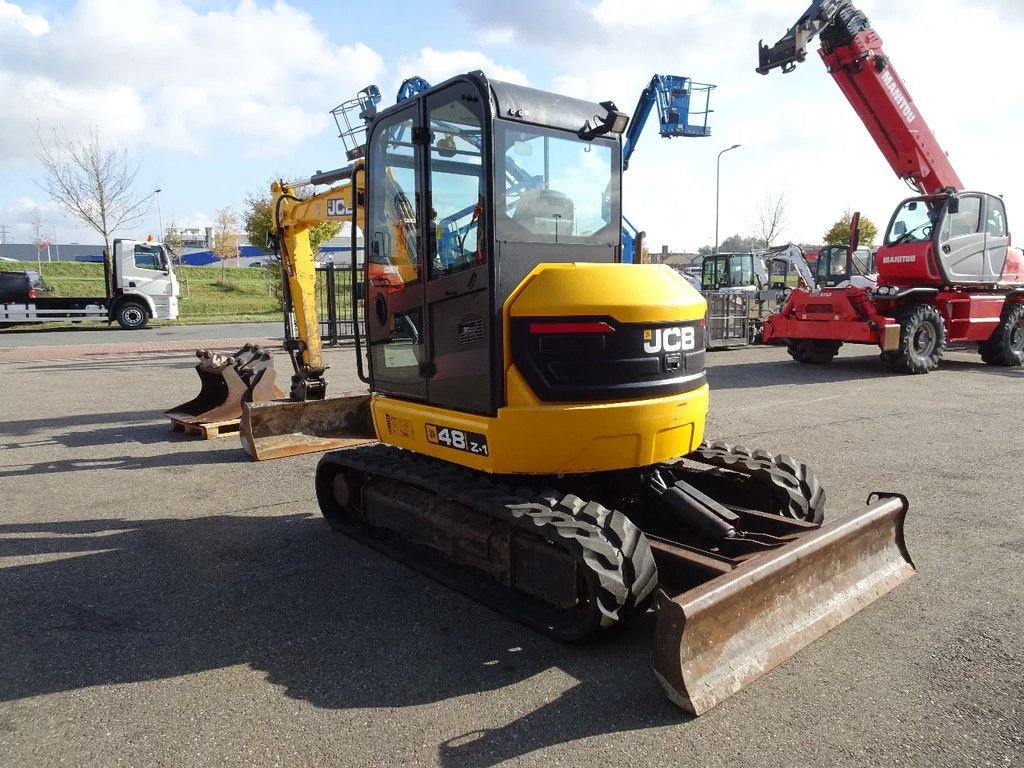 Minibagger del tipo JCB 48Z-1, Gebrauchtmaschine en Zutphen (Imagen 4)