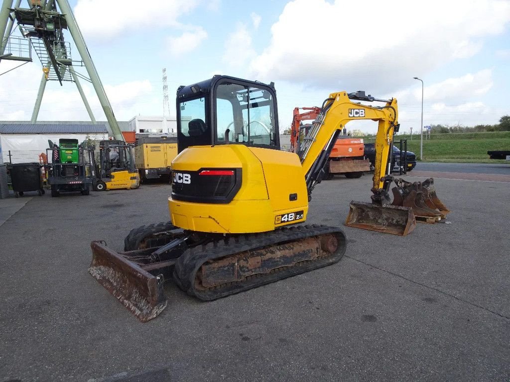 Minibagger Türe ait JCB 48Z-1, Gebrauchtmaschine içinde Zutphen (resim 3)