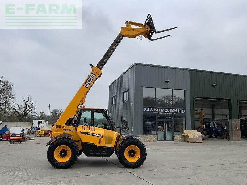 Minibagger tip JCB 538-60 agri super telehandler (st22411), Gebrauchtmaschine in SHAFTESBURY