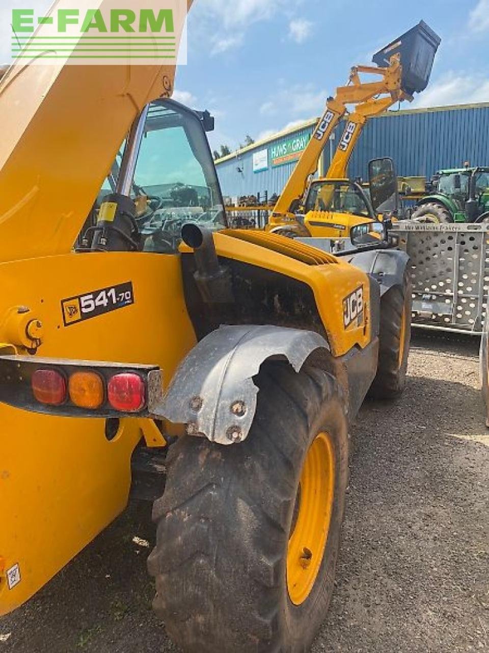 Minibagger van het type JCB 541-70, Gebrauchtmaschine in SHREWSBURRY (Foto 2)