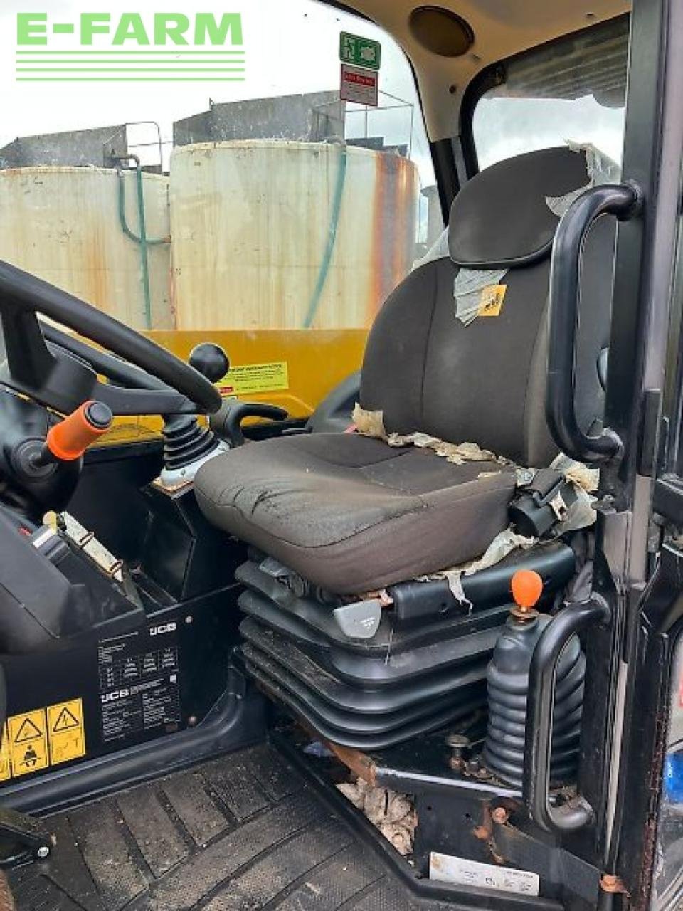 Minibagger van het type JCB 541-70, Gebrauchtmaschine in SHREWSBURRY (Foto 9)