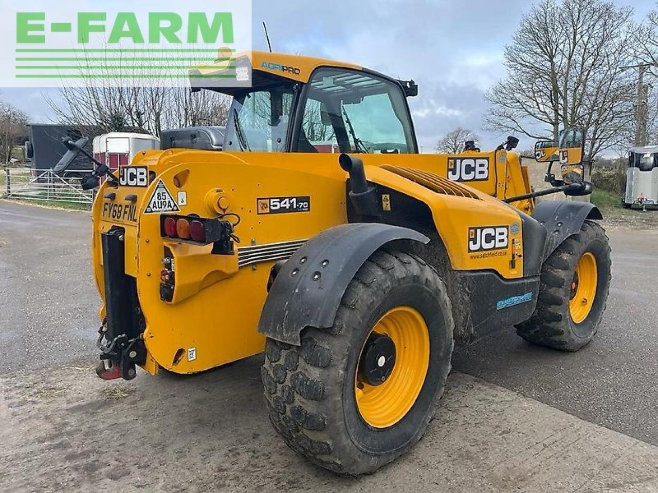 Minibagger des Typs JCB 541-70, Gebrauchtmaschine in SHREWSBURRY (Bild 2)