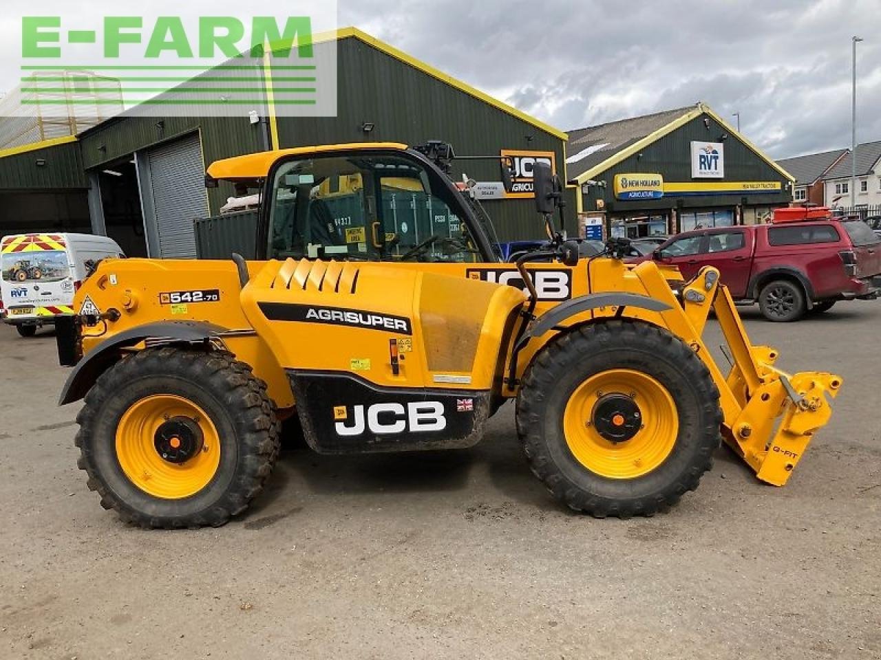 Minibagger typu JCB 541-70, Gebrauchtmaschine v SHREWSBURRY (Obrázok 5)