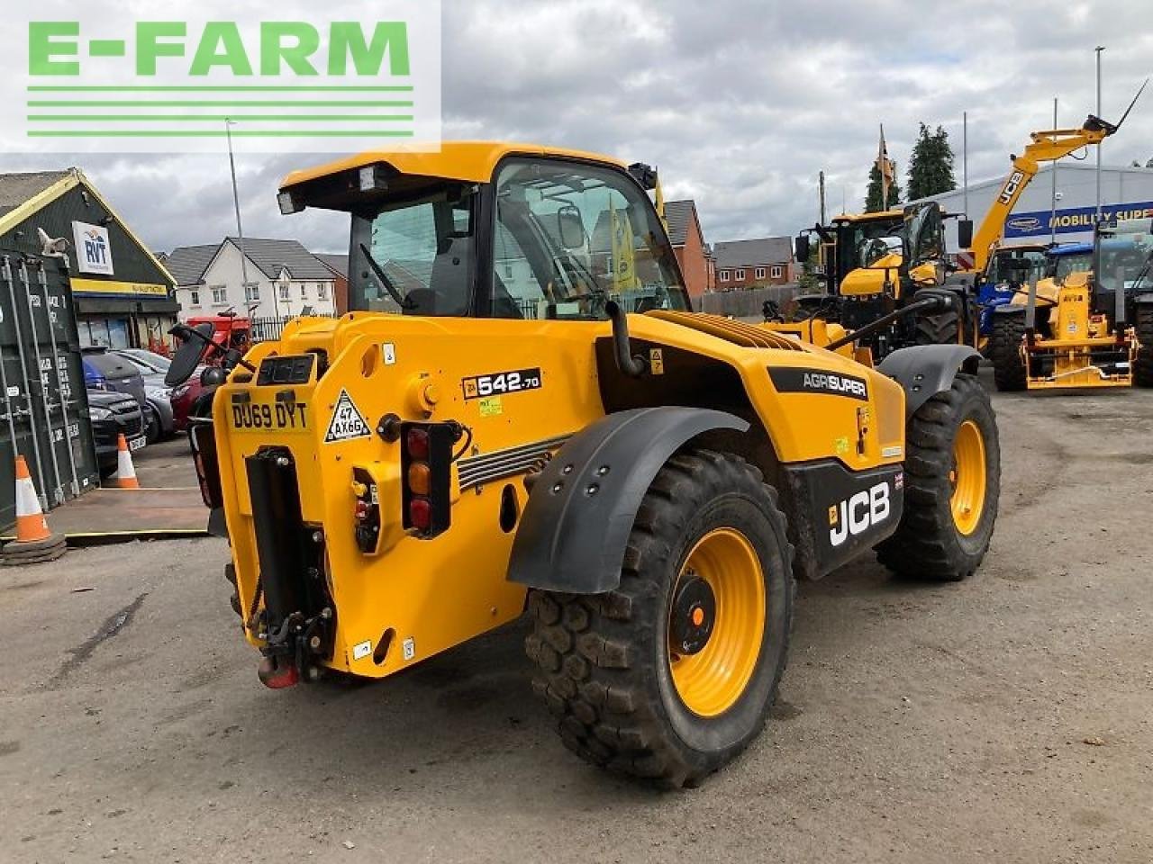 Minibagger typu JCB 541-70, Gebrauchtmaschine v SHREWSBURRY (Obrázok 7)