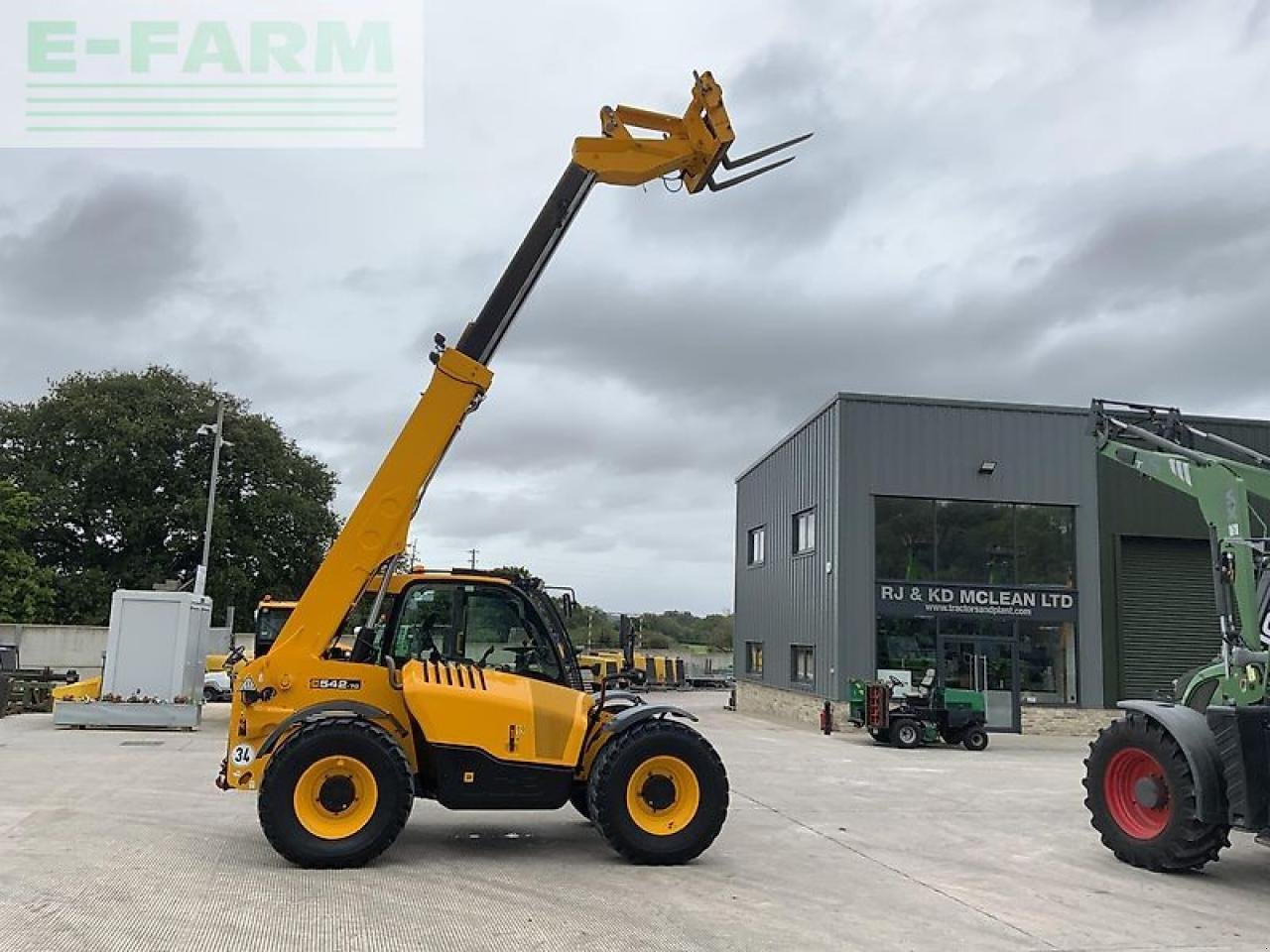 Minibagger typu JCB 542-70 agri plus telehandler (st20927), Gebrauchtmaschine w SHAFTESBURY (Zdjęcie 1)