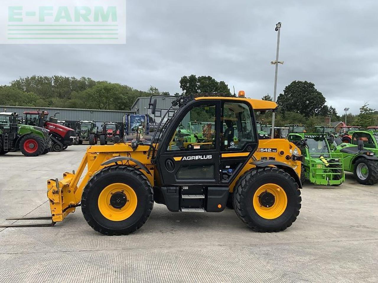 Minibagger des Typs JCB 542-70 agri plus telehandler (st20927), Gebrauchtmaschine in SHAFTESBURY (Bild 2)