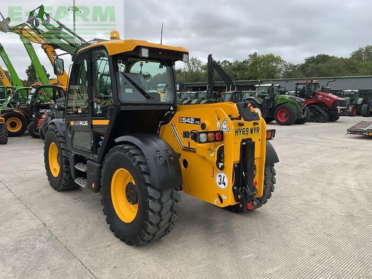 Minibagger des Typs JCB 542-70 agri plus telehandler (st20927), Gebrauchtmaschine in SHAFTESBURY (Bild 3)