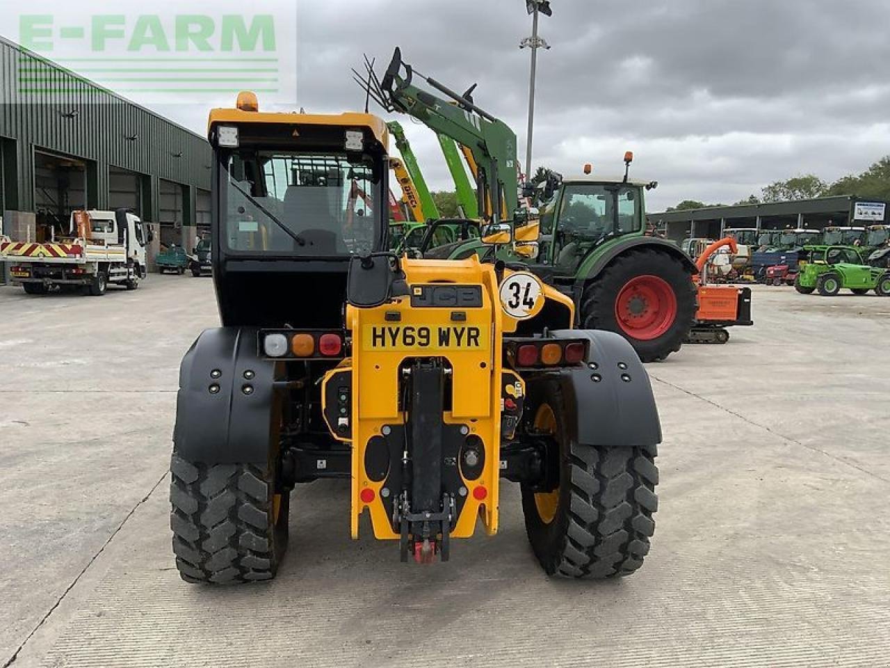 Minibagger des Typs JCB 542-70 agri plus telehandler (st20927), Gebrauchtmaschine in SHAFTESBURY (Bild 4)