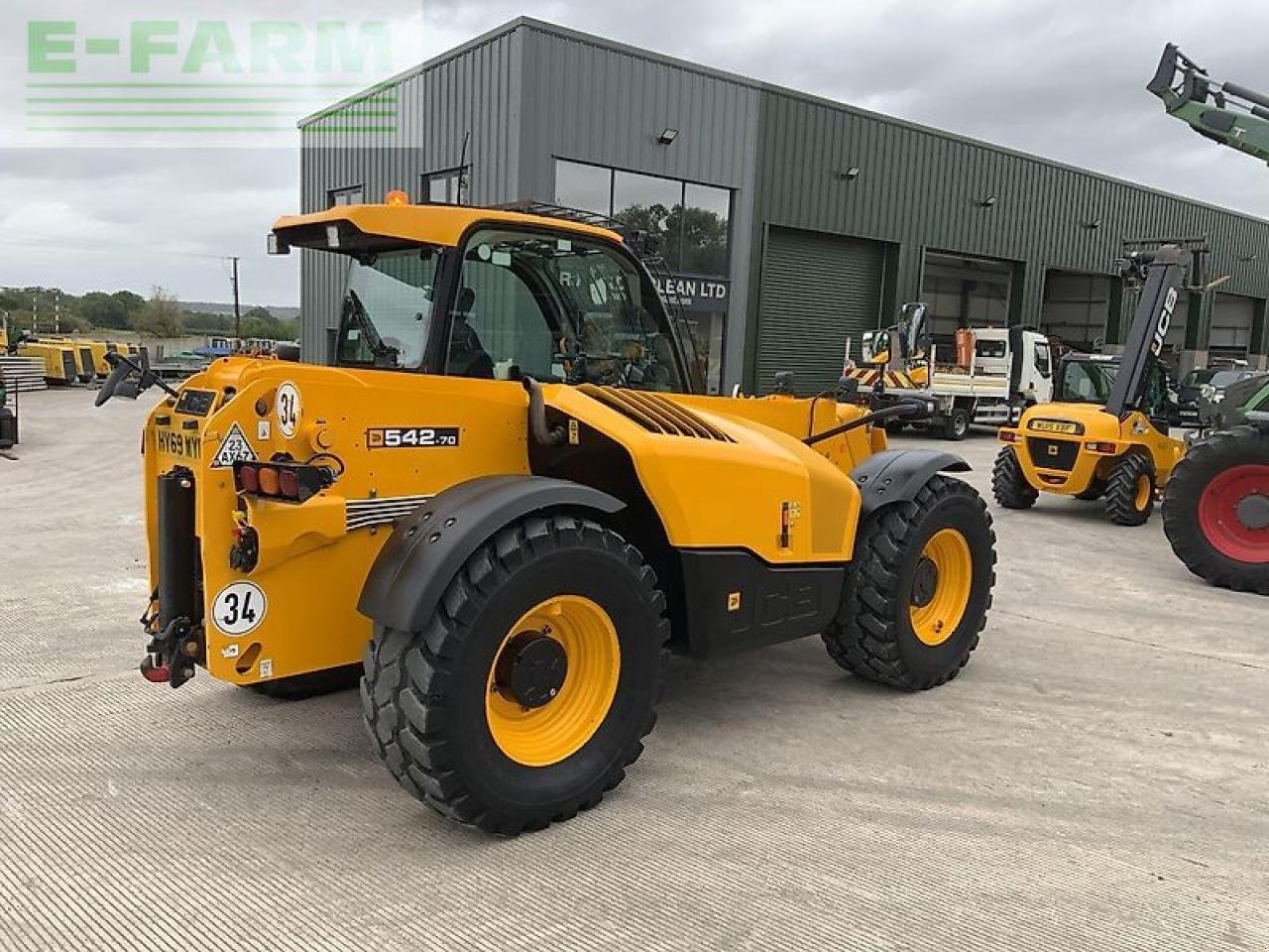 Minibagger del tipo JCB 542-70 agri plus telehandler (st20927), Gebrauchtmaschine en SHAFTESBURY (Imagen 5)