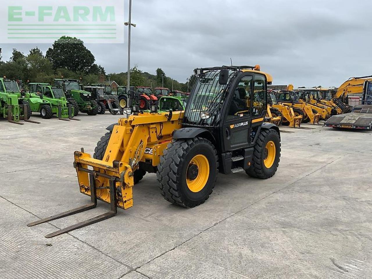 Minibagger des Typs JCB 542-70 agri plus telehandler (st20927), Gebrauchtmaschine in SHAFTESBURY (Bild 10)