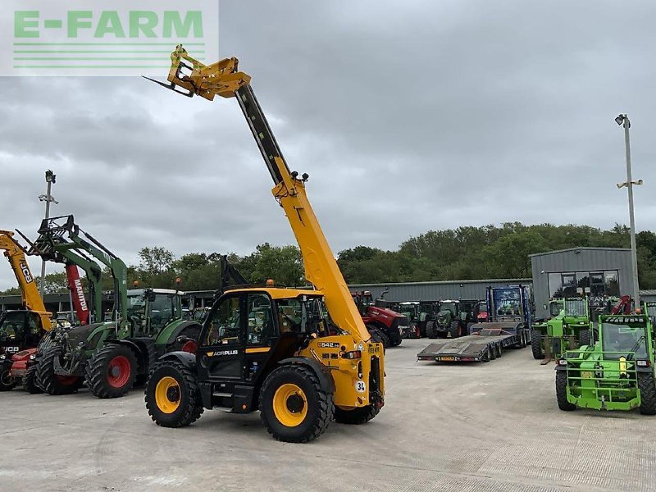 Minibagger Türe ait JCB 542-70 agri plus telehandler (st20927), Gebrauchtmaschine içinde SHAFTESBURY (resim 11)