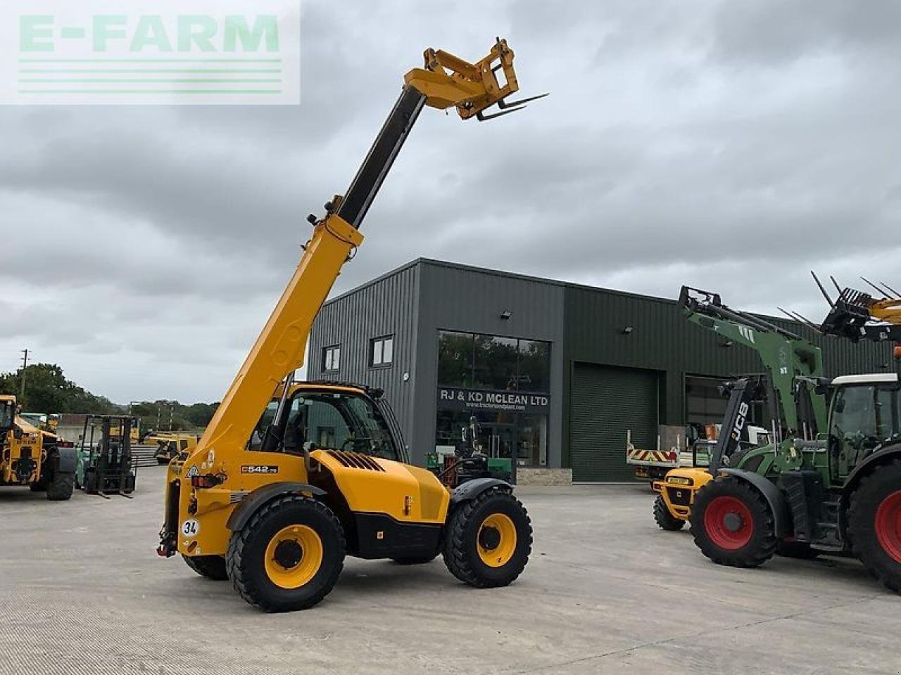 Minibagger typu JCB 542-70 agri plus telehandler (st20927), Gebrauchtmaschine w SHAFTESBURY (Zdjęcie 12)